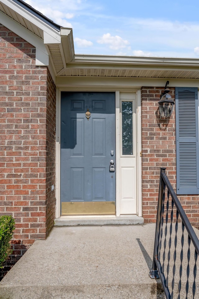 2916 Sandersville Rd, Lexington, KY 40511 - entrance to property featuring brick siding
