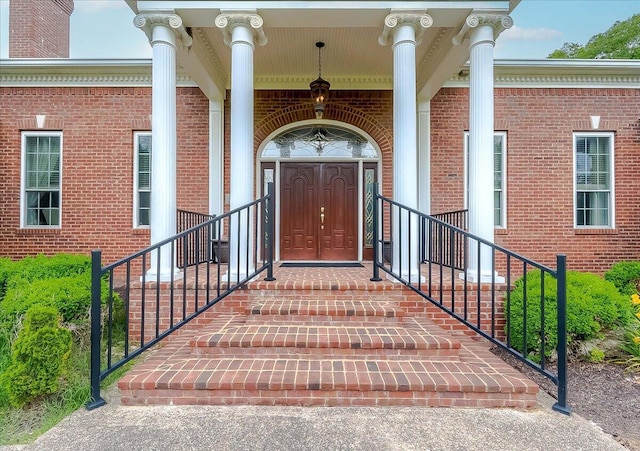 1758 Airdrie Ln, Frankfort, KY 40601 - property entrance with brick siding