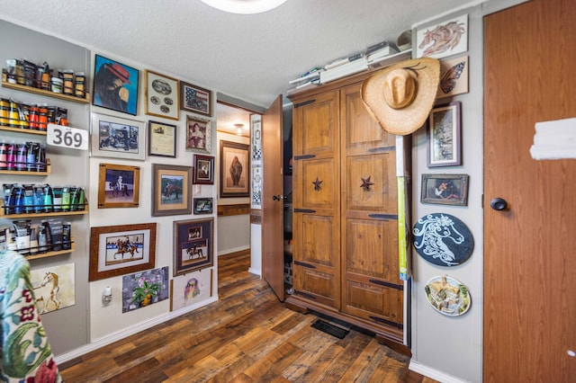 1100 Doublegate Rd, Jeffersonville, KY 40337 - foyer entrance featuring a textured ceiling and wood finished floors