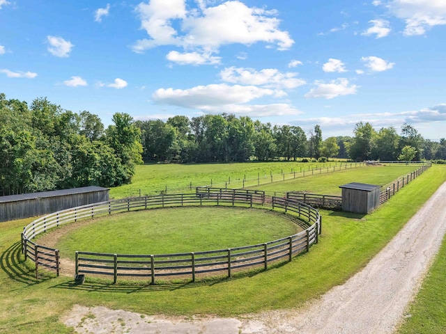 1100 Doublegate Rd, Jeffersonville, KY 40337 - view of property's community with a rural view and a yard