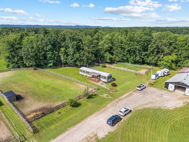 1100 Doublegate Rd, Jeffersonville, KY 40337 - overview of rural landscape featuring a forest