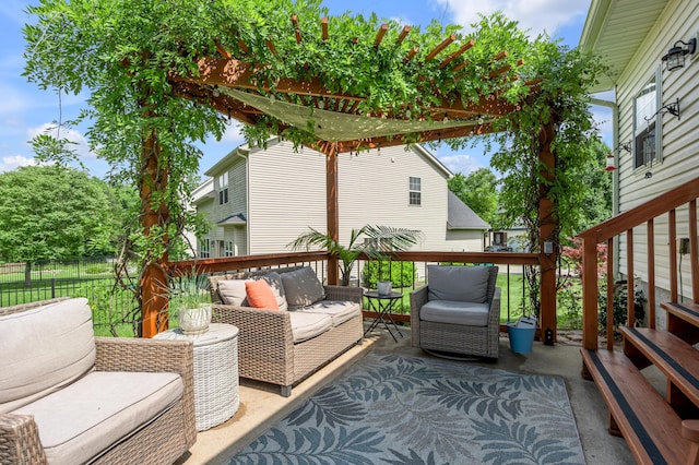 1701 Keating Dr, Louisville, KY 40245 - wooden deck with an outdoor hangout area