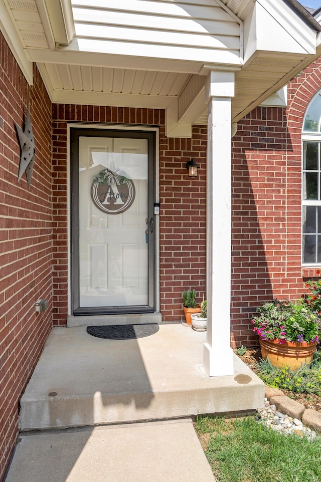 1701 Keating Dr, Louisville, KY 40245 - view of exterior entry featuring brick siding