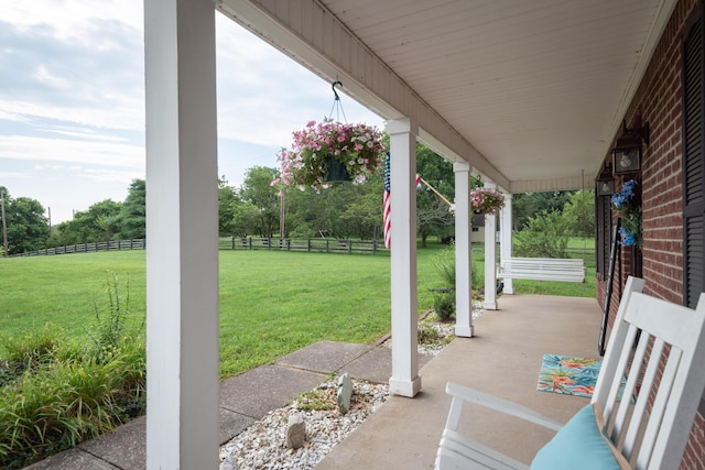 5045 Mccowans Ferry Rd, Versailles, KY 40383 - view of porch