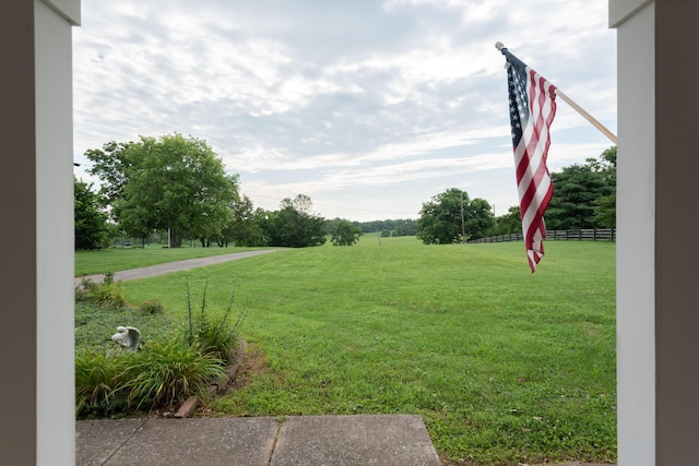 5045 Mccowans Ferry Rd, Versailles, KY 40383 - view of yard with a view of countryside