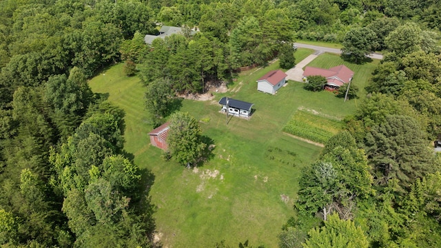 4107 Mine 18 Rd, Strunk, KY 42649 - overview of rural landscape with a heavily wooded area