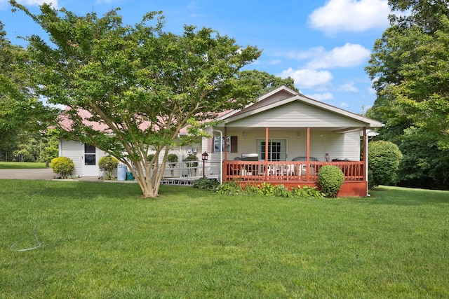 4107 Mine 18 Rd, Strunk, KY 42649 - view of front of home featuring a front yard and a porch