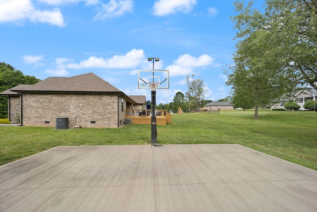 477 Barrington Dr, Somerset, KY 42503 - wooden terrace with a yard