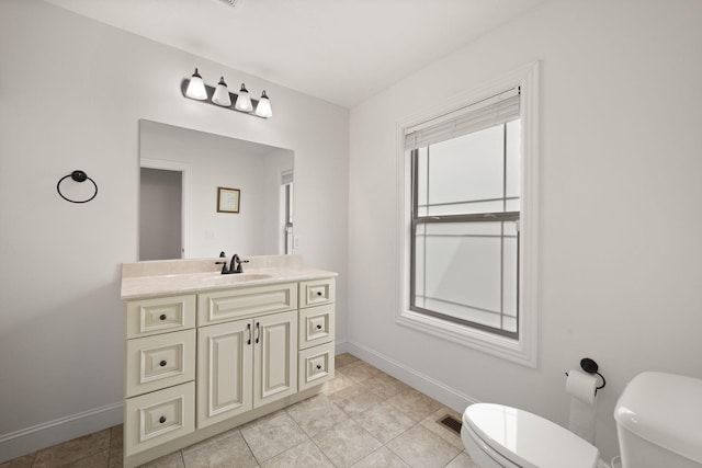 477 Barrington Dr, Somerset, KY 42503 - half bath featuring vanity and tile patterned floors