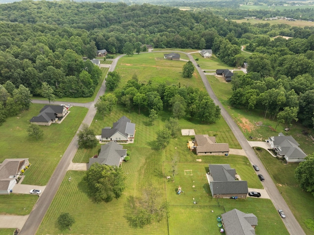 477 Barrington Dr, Somerset, KY 42503 - aerial view of property and surrounding area with a forest