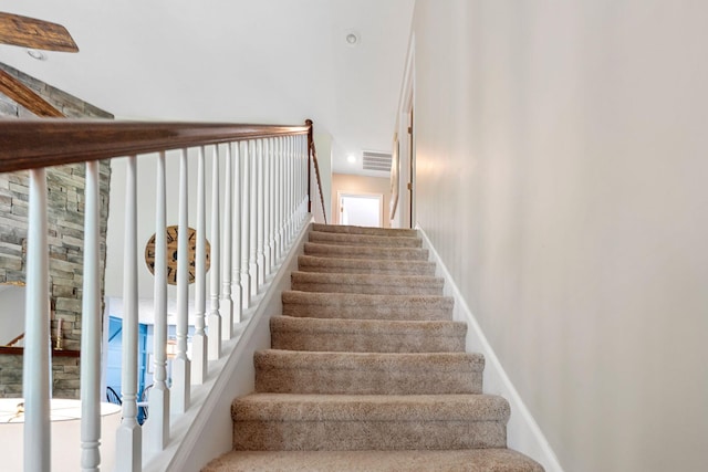 2193 Birkdale Dr, Lexington, KY 40509 - stairs with baseboards