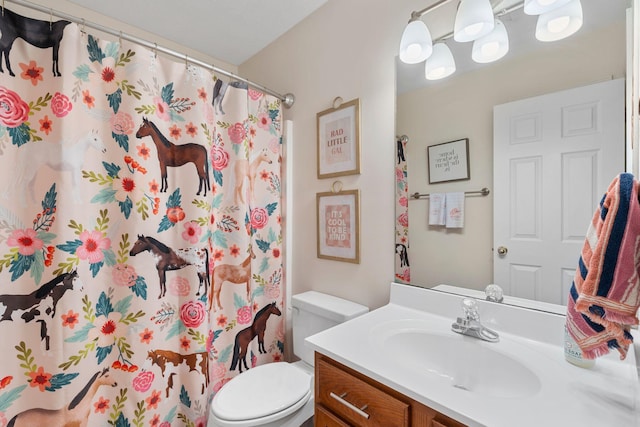 2193 Birkdale Dr, Lexington, KY 40509 - bathroom with vanity and a shower with curtain