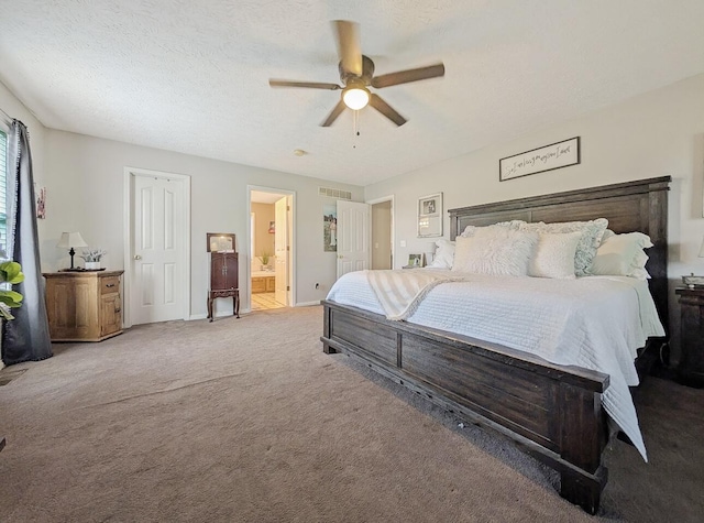 109 Edwards Ct, Lancaster, KY 40444 - carpeted bedroom featuring ceiling fan and ensuite bath