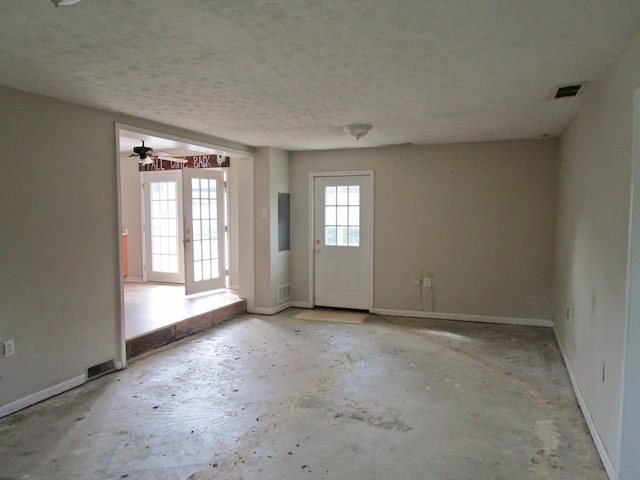 4000 Shadrick Ferry Rd, Frankfort, KY 40601 - spare room featuring concrete floors and ceiling fan