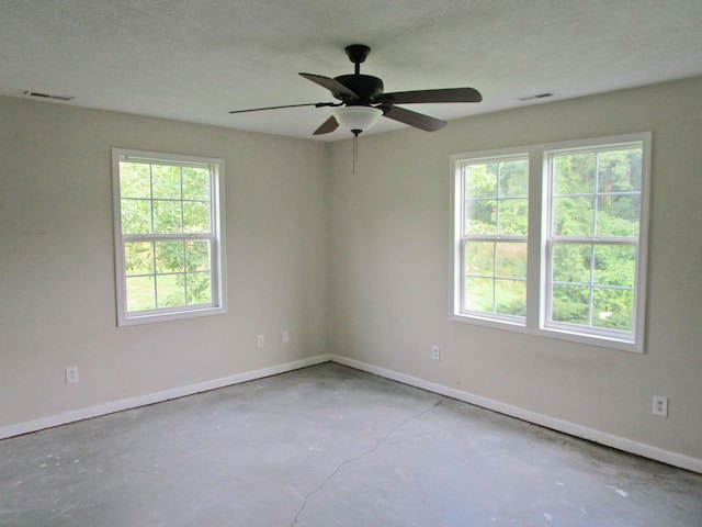 4000 Shadrick Ferry Rd, Frankfort, KY 40601 - spare room featuring concrete floors and ceiling fan