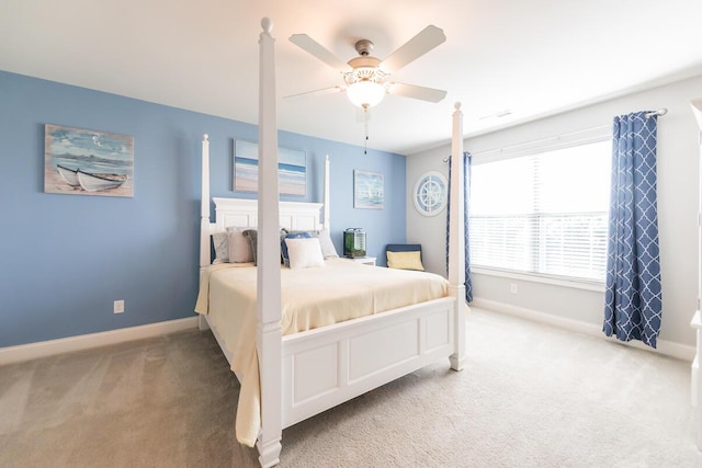 126 Mollie Way, Georgetown, KY 40324 - bedroom featuring light carpet and a ceiling fan