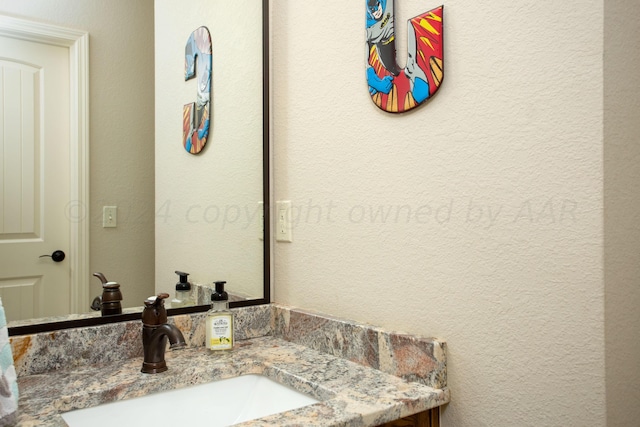 7705 New England Pkwy, Amarillo, TX 79119 - bathroom featuring vanity