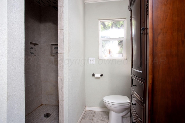 3203 S Austin St, Amarillo, TX 79109 - full bath with a shower stall and tile patterned floors