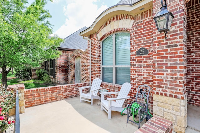 6817 Baccus Dr, Amarillo, TX 79124 - view of patio
