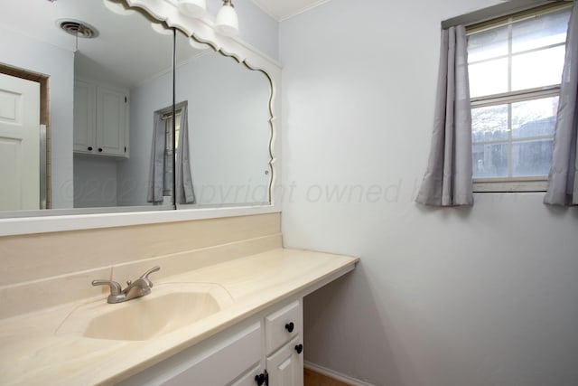 3925 Gatewood St, Amarillo, TX 79109 - bathroom with vanity and visible vents