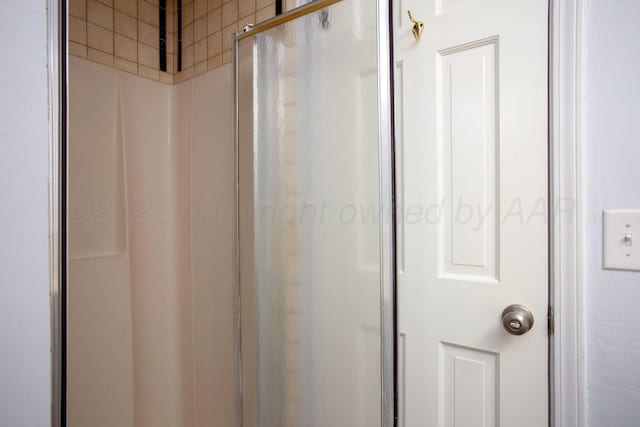 3925 Gatewood St, Amarillo, TX 79109 - details featuring a stall shower
