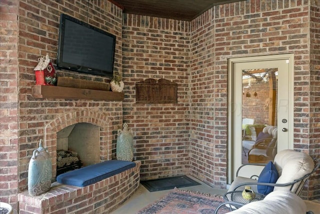 7908 London Ct, Amarillo, TX 79119 - interior space with concrete flooring