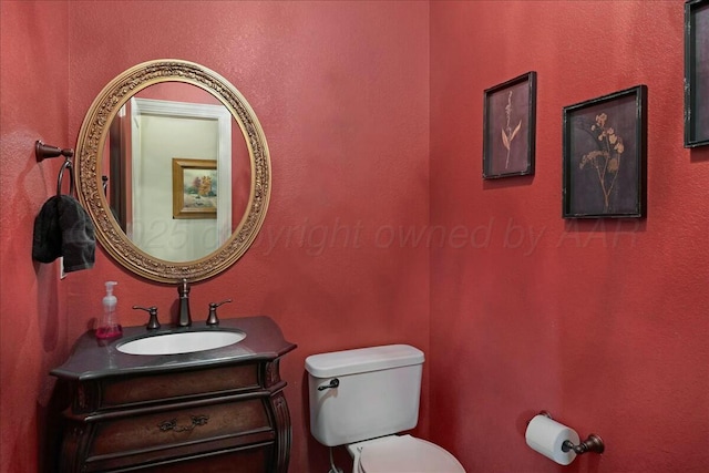 7908 London Ct, Amarillo, TX 79119 - bathroom featuring toilet and vanity