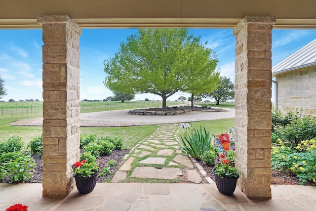 view of patio