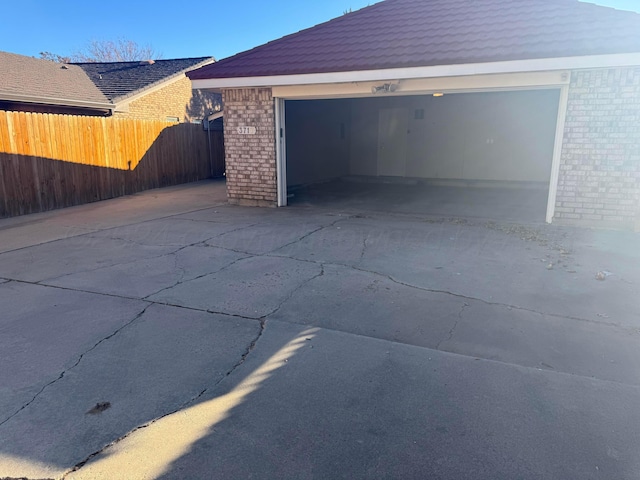 3717 Farwell Dr, Amarillo, TX 79109 - garage featuring driveway