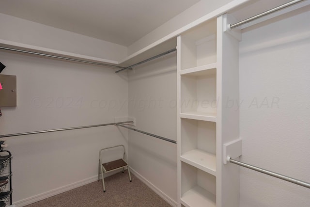 6701 Mosley St, Amarillo, TX 79119 - spacious closet featuring carpet