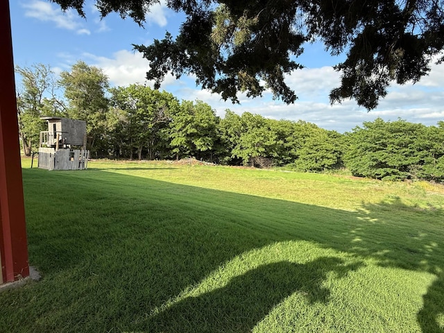 602 S Young St, Follett, TX 79034 - view of green lawn