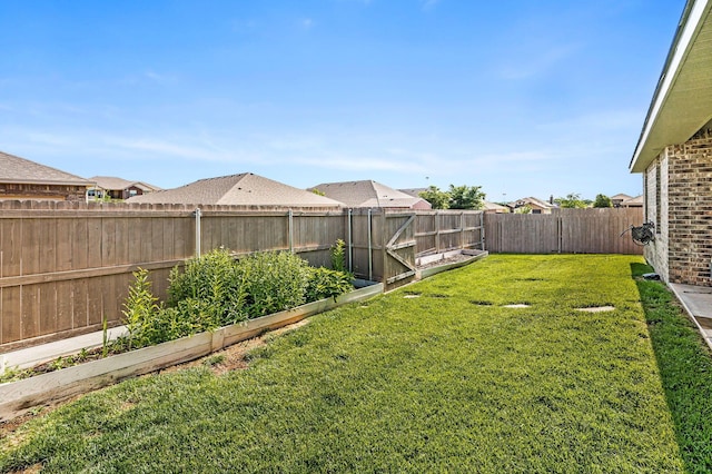 8906 Witmer Ct, Amarillo, TX 79119 - view of yard with a vegetable garden