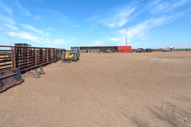 exterior space with an exterior structure and an outbuilding