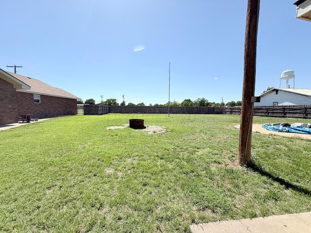 715 Ave P, Sunray, TX 79086 - view of yard