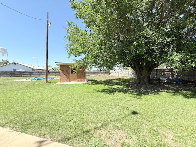 715 Ave P, Sunray, TX 79086 - view of yard