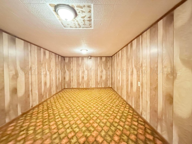 715 Ave P, Sunray, TX 79086 - empty room with wood walls