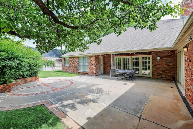 2604 Hawthorne Dr, Amarillo, TX 79109 - view of patio