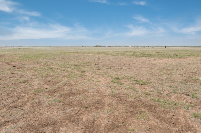 view of yard featuring a rural view