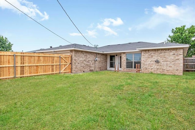 1132 Sterling Dr, Amarillo, TX 79110 - back of property with brick siding