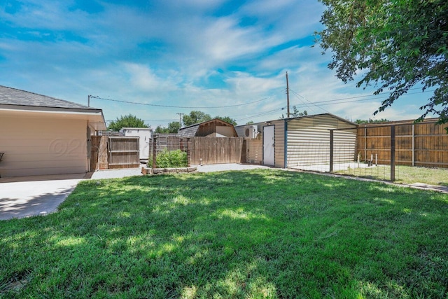 1301 Clyde St, Amarillo, TX 79106 - fenced yard featuring a gate