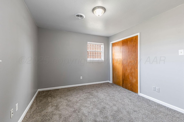 3302 Sequoia St, Amarillo, TX 79107 - unfurnished bedroom featuring carpet and a closet