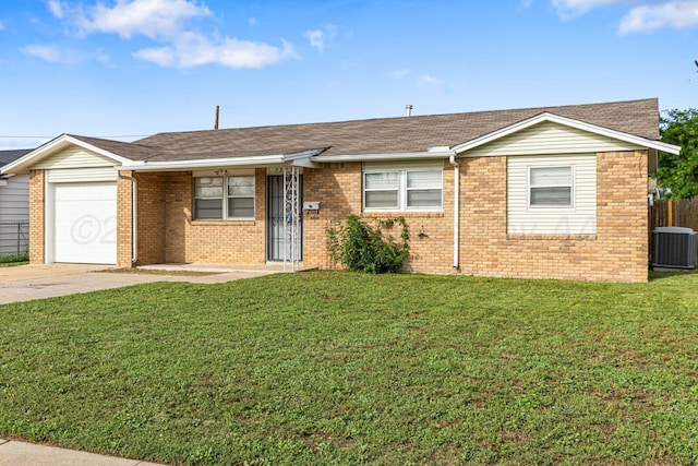 3302 Sequoia St, Amarillo, TX 79107 - ranch-style home featuring brick siding, an attached garage, driveway, and roof with shingles