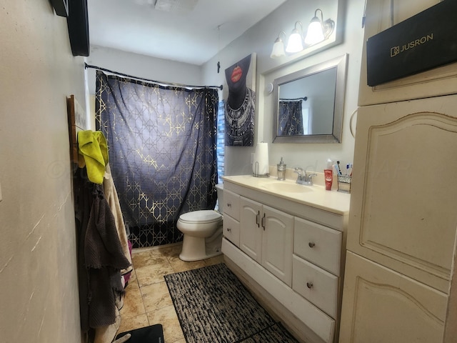 2706 Magnolia St, Amarillo, TX 79107 - bathroom featuring vanity and a shower with shower curtain