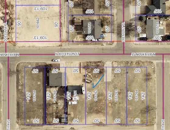 1705 N Jefferson St, Amarillo TX, 79107 land for sale