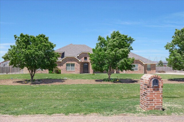 19550 Saddlehorn Rd, Amarillo, TX 79119 - view of front of property featuring brick siding