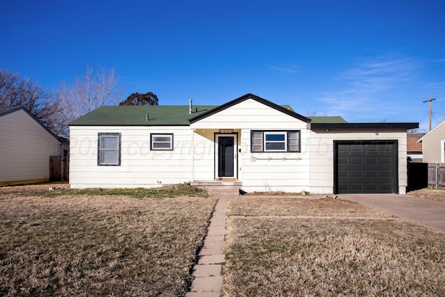 1928 Cherry St, Amarillo, TX 79106 - view of front of house with a garage and driveway