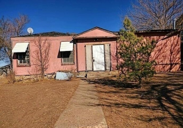 view of rear view of house