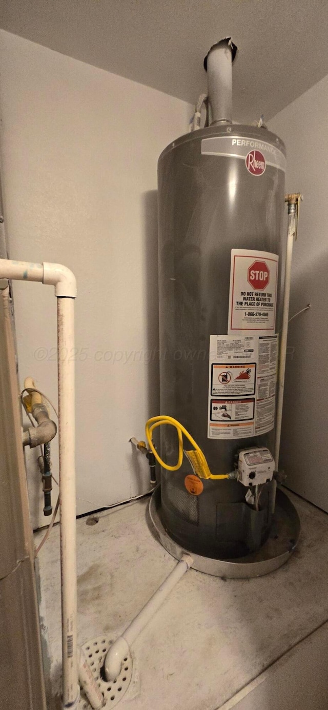 utilities with water heater