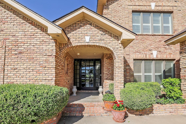 18 Didrickson Ln, Amarillo, TX 79124 - doorway to property with brick siding