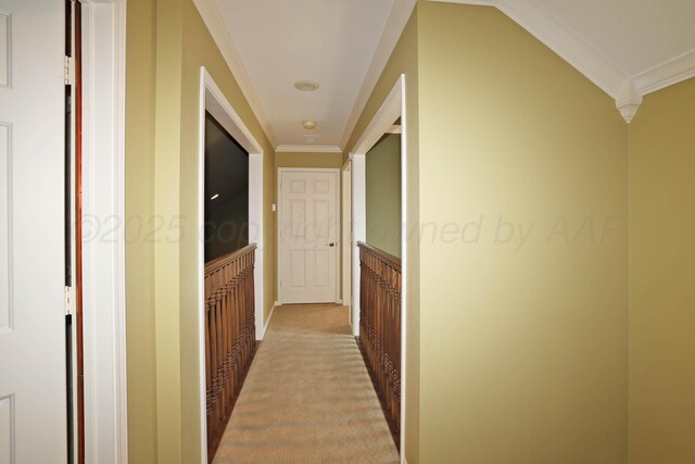 18 Didrickson Ln, Amarillo, TX 79124 - corridor with light colored carpet and ornamental molding